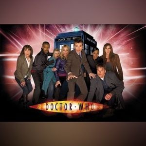 Doctor Who 10th Doctor (David Tennant) Group Poster